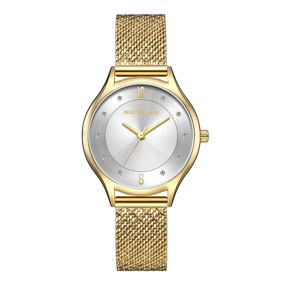 MONTRE POLOEXCHANGE FEMME ACIER